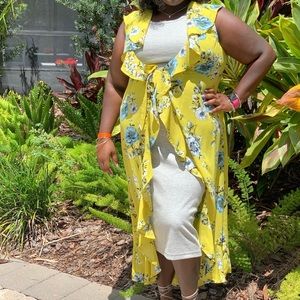 Dress and duster combo